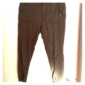 Zara Army Green Cargo Pants